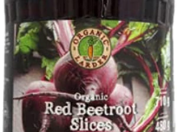 Organic Red Beetroot Slices 710G