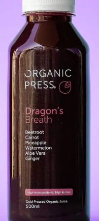 Organic Cold Press Juices Dragon breath