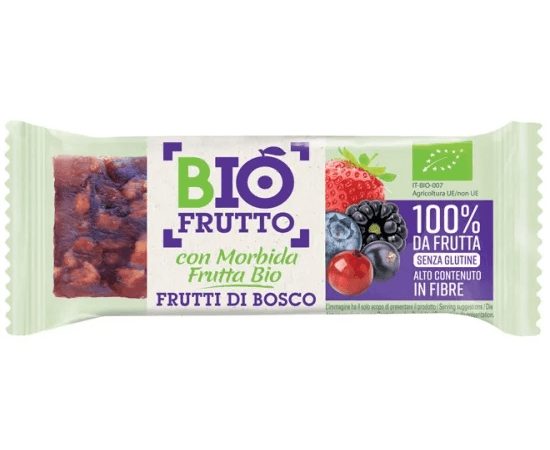 Bio Frutto Organic Fruit Bar with Wild Berries 30g
