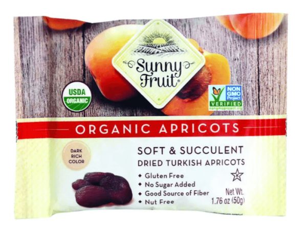 Sunny Fruit Organic Dried Apricots 50g
