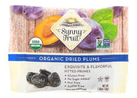 Sunny Fruit Organic Dried Plums 30g