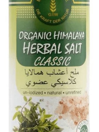 ORGANIC Himalayan Herbal Salt Classic 170g Shaker
