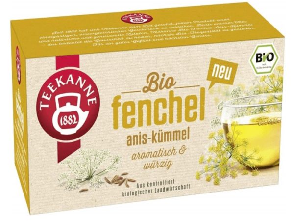 Teekanne BIO Fennel Tea 2.50g   18 teabags