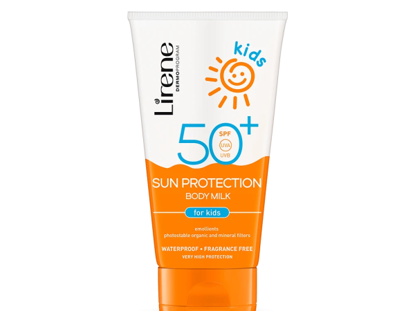 Lirene Sun Protection Body Milk 50SPF for Kids 150ML