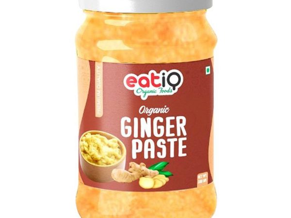 eatiQ Organic Foods - ORGANIC GINGER PASTE 200GM