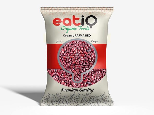 eatiQ Organic Foods - ORGANIC RAJMA RED - 500GM