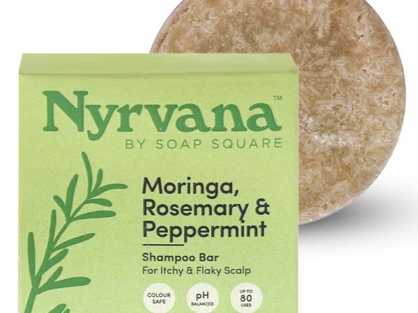 Moringa, Rosemary & Peppermint Shampoo Bar