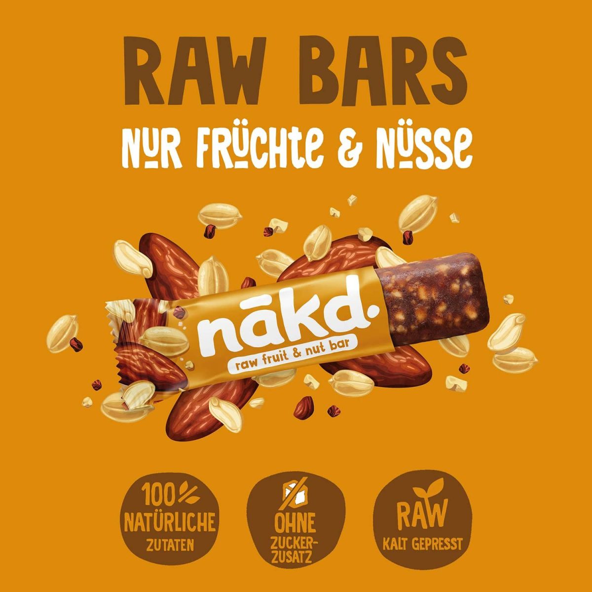 Nakd Peanut Delight Mpk12X140 G - Image 3