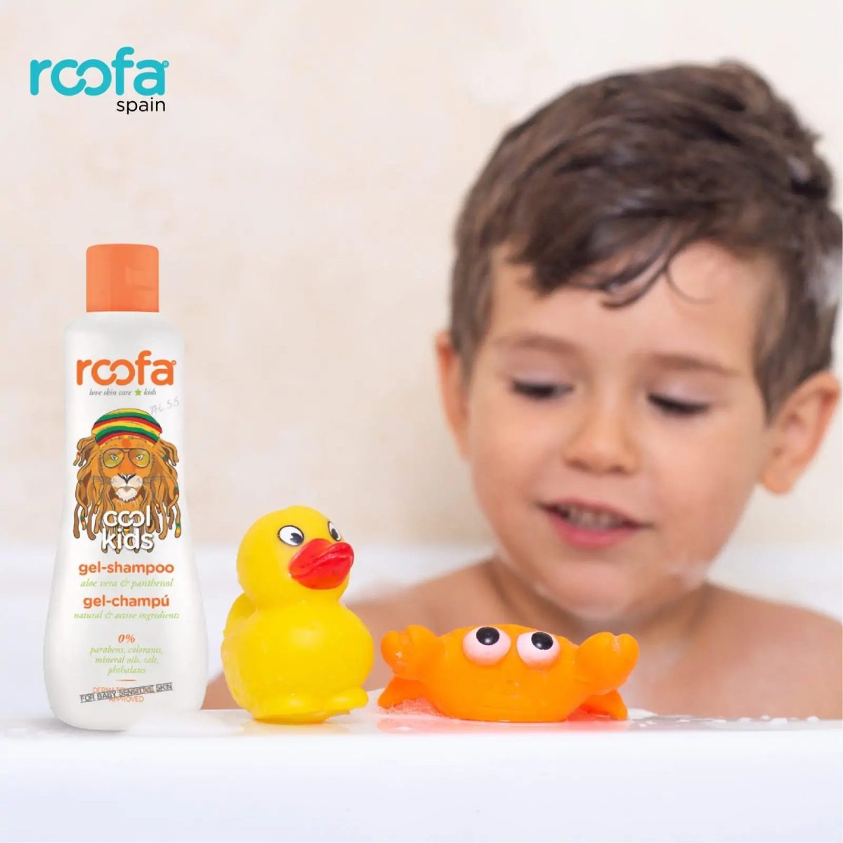 Cool kids gel shampoo Natural With Aloe Vera & Panthenol - Image 4