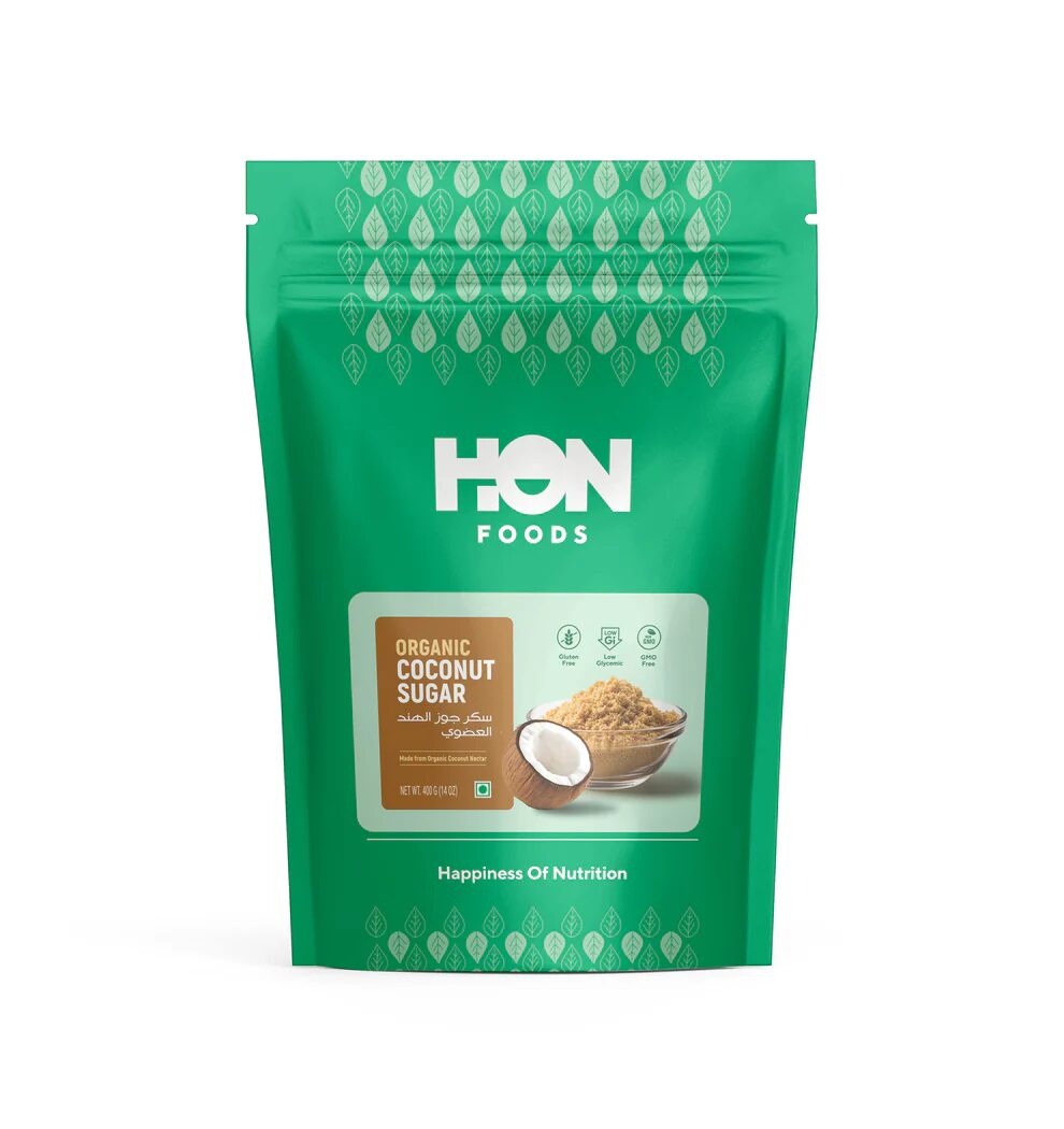 image.png HON FOODS Organic Coconut Sugar Powder 400g - Image 1