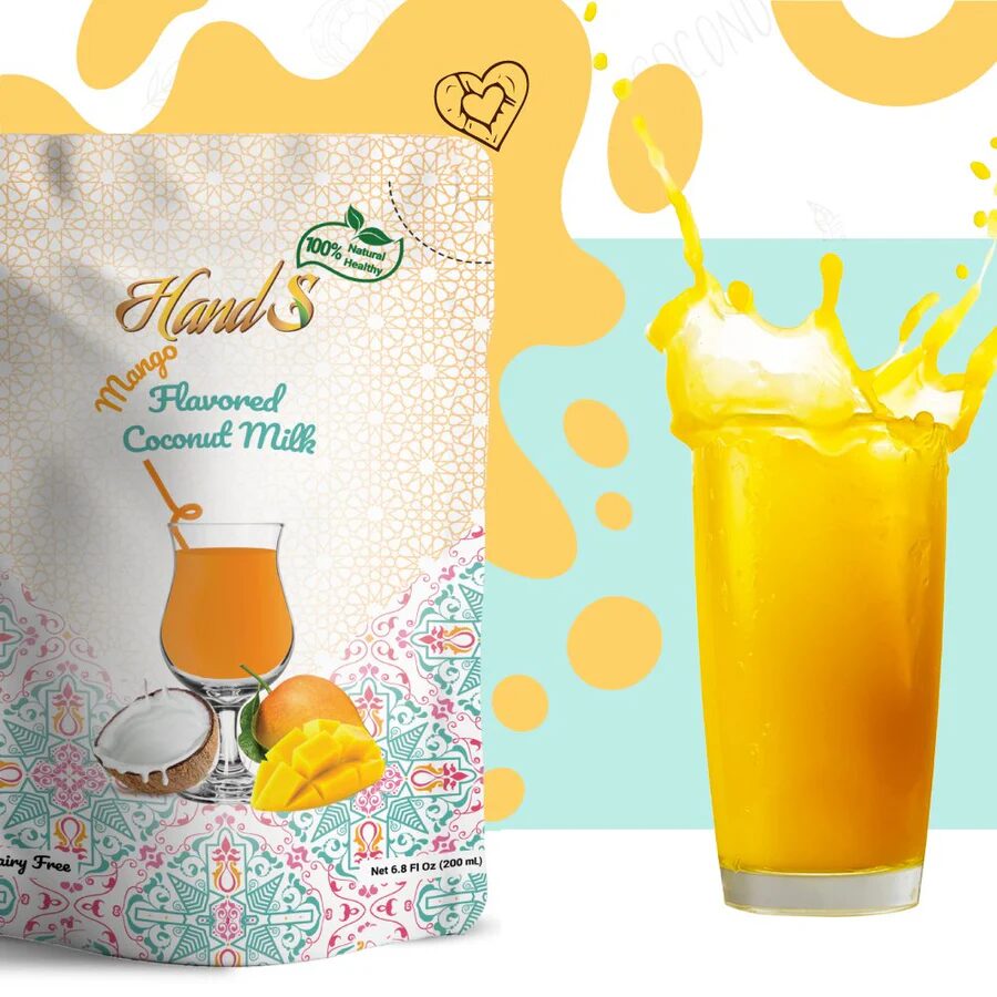 image.png Hands Coconut Milk Mango Flavored 200ml - Image 4