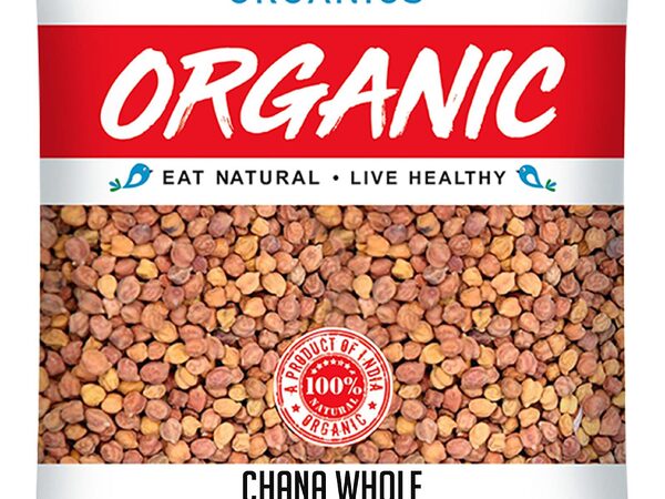 Natureland Organic Chana Whole – 500g