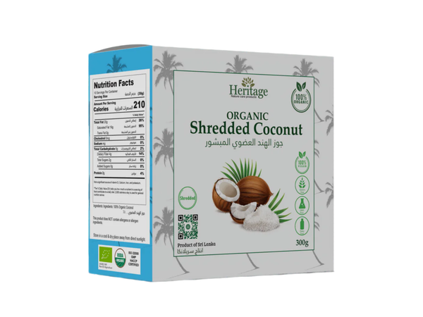 Heritage Organic Shredded Coconut