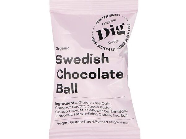 Organic Swedish Chocolate Ball 25g