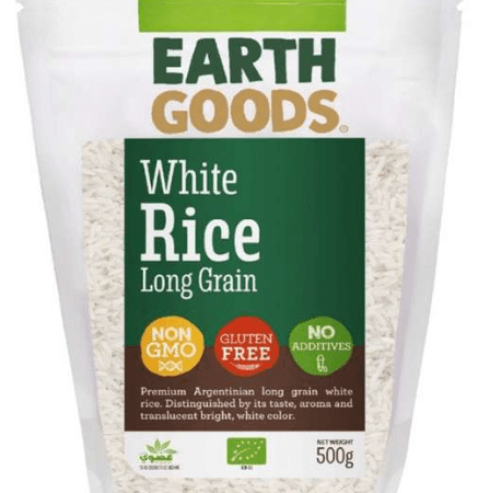 Organic Long White Rice 500g