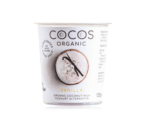 Cocos Organic Vanilla Coconut Yogurt – 125g