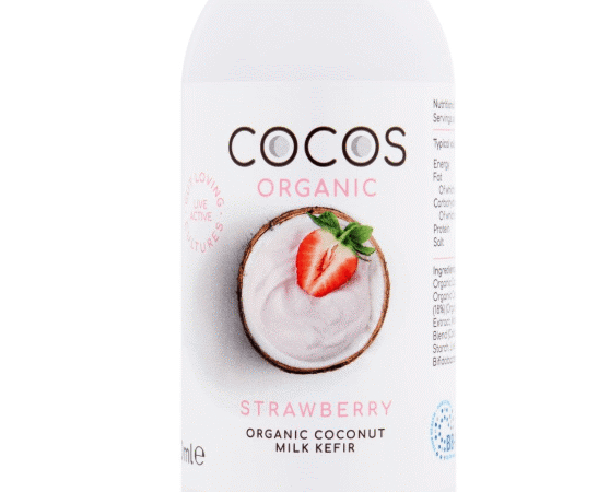 Cocos Organic Strawberry Coconut Kefir – 200ml