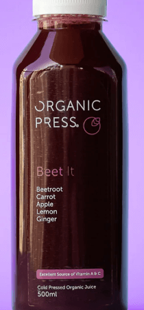 Organic Cold Press Juices Beet it