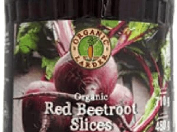 Organic Red Beetroot Slices 710G