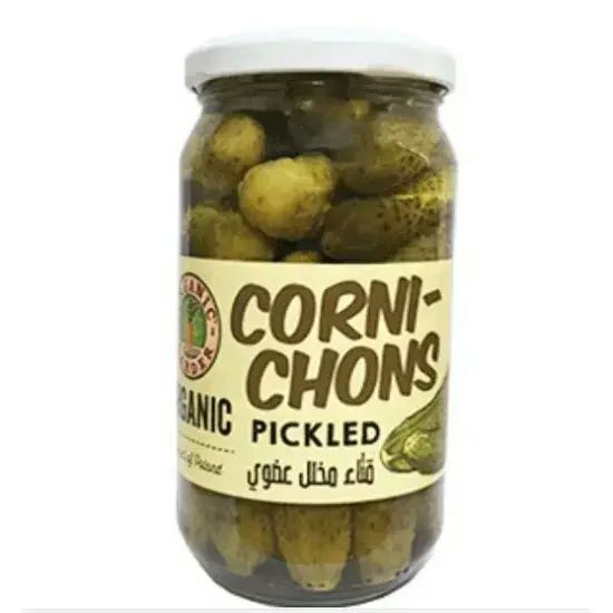 image.png Organic Gherkhins 340G - Image 1