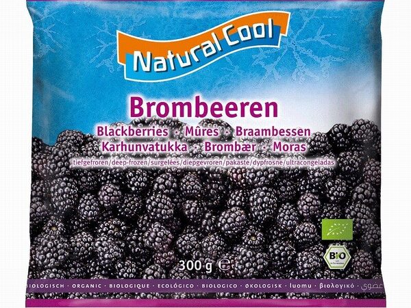 NATURAL COOL Organic Blackberries 300g