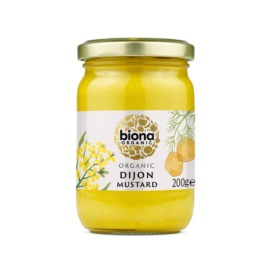 lRqi6zwO5wwT3wYzDt_VV_bI6h9y_XmHu3MWmI-77VA Biona Dijon Mustard Organic 200G - Image 1