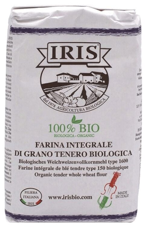 02459feb Iris Organic Soft Whole Wheat Flour – 1kg - Image 1