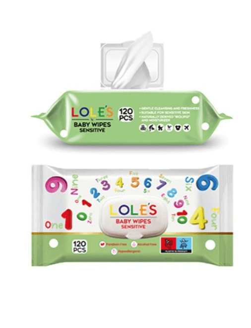05324860 Baby Cleansing Sensitive Wipes 120 pcs - Image 1