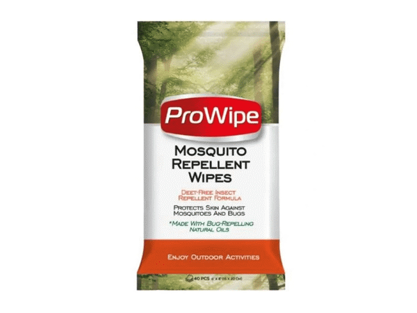 ProWipe Mosquito Repellent Wipes DEETFREE 40pcs