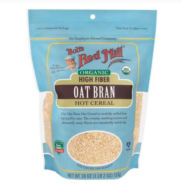 113623d3 Bob’s Red Mill Organic Oat Bran Cereal - Image 1