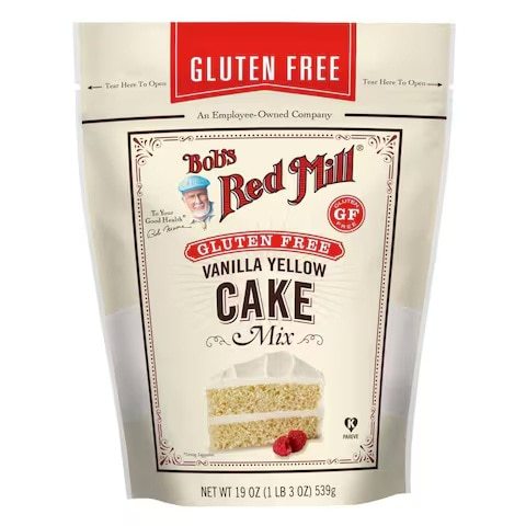17ae7bbb Bob’s Red Mill Organic Gluten Free Vanilla Yellow Cake Mix – 19oz - Image 1