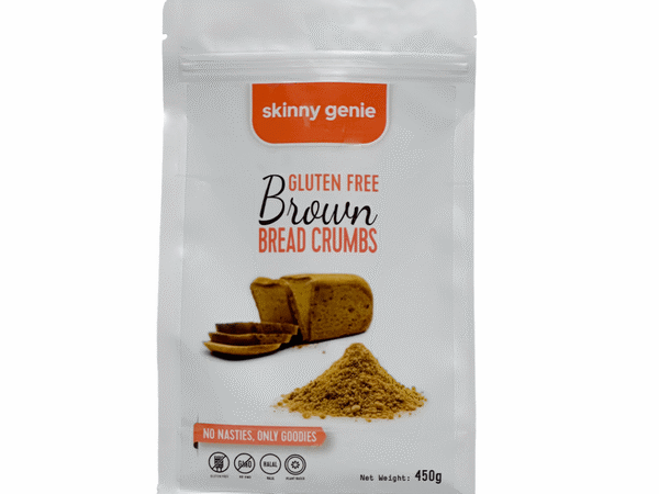 Skinny Genie Gluten Free Brown Bread Crumbs - 450g
