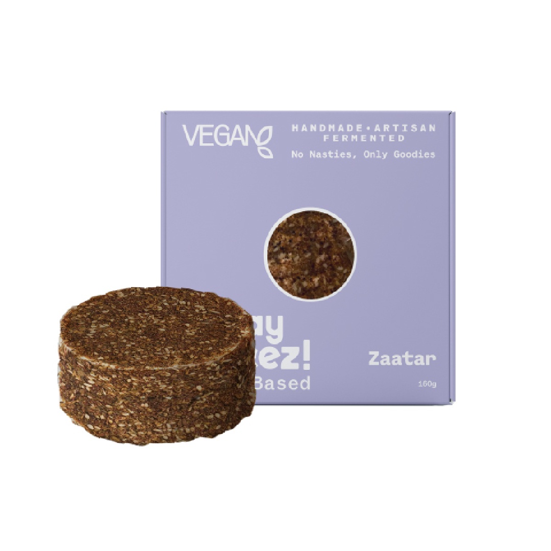 1a41f197 Vegan Cheese Zaatar 160g - Image 1