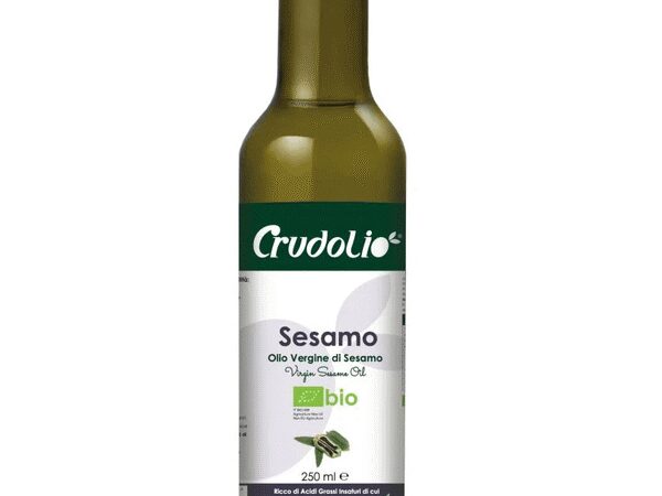 Crudolio Organic Sesame Seed Oil – 250ml