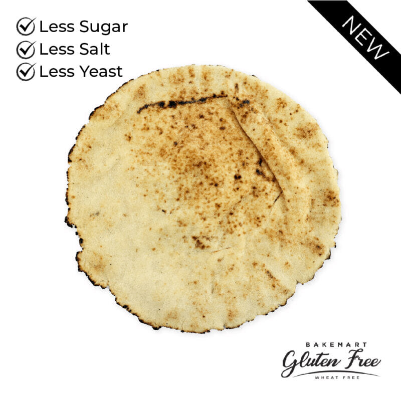 30586c1e Arabic Bread White - 45g - 1 x 5 x 25 Pack - Gluten Free - Image 1