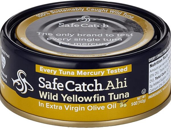 Safe Catch Ahi Yellowfin Tuna in Extra Virgin Olive Oil 142g