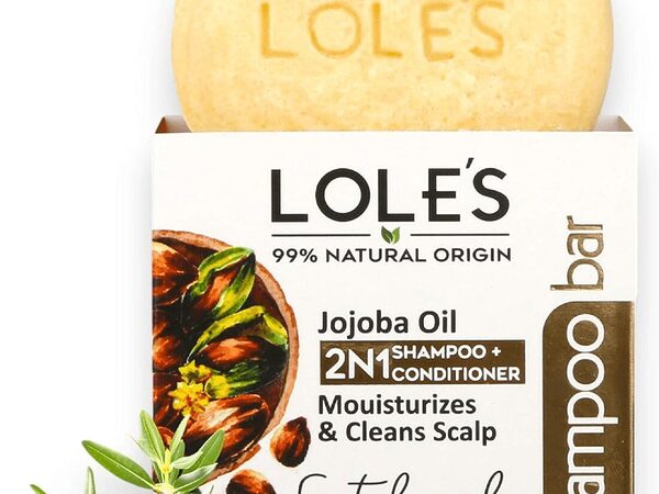 Natural Jojoba Oil 2in1 Shampoo and Conditioner Bar 100G