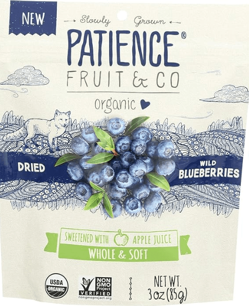 38d578ba Patience Organic Dried 3 Mix Berries 196g - Image 1