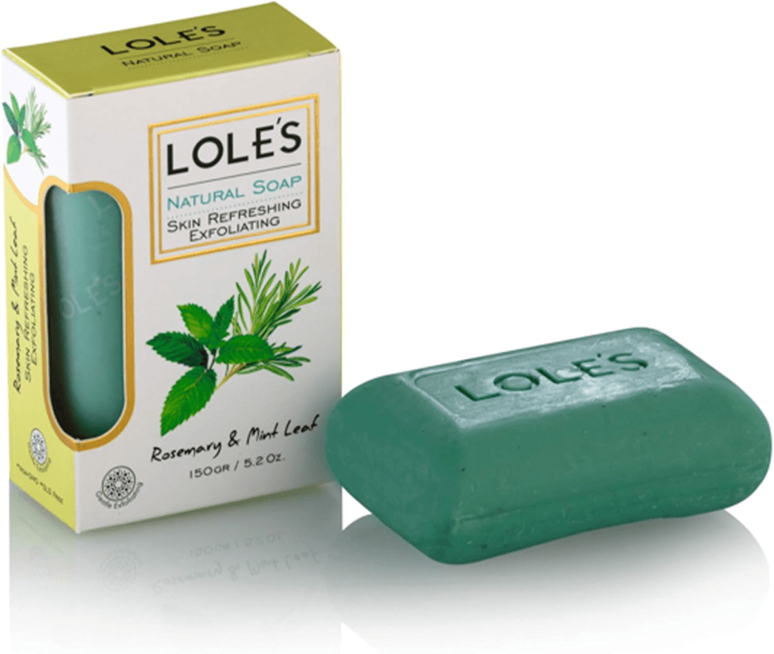 3b625c3b Natural Rosemary & Mint Leaf Soap 150G - Image 1