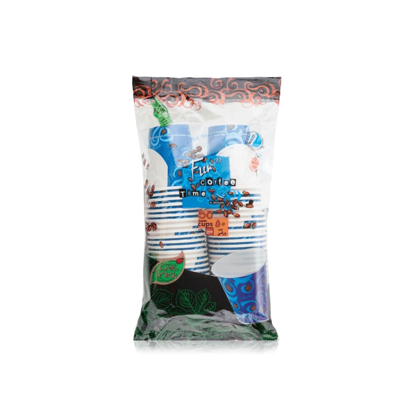 3d2e2be7 Fun Paper Cup w/ Handle 7oz 10pkts - Image 1