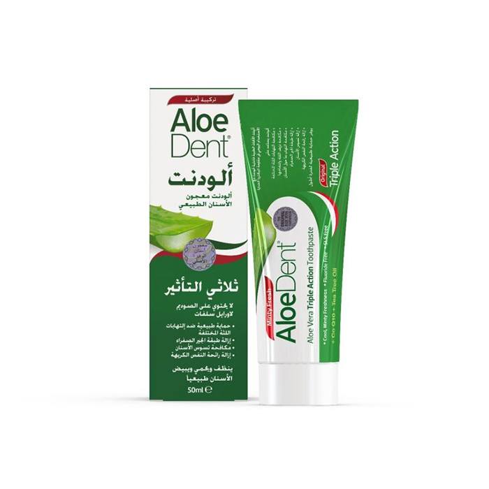 3dd18cc6 Aloedent Toothpaste Triple Action 50 Ml - Image 1