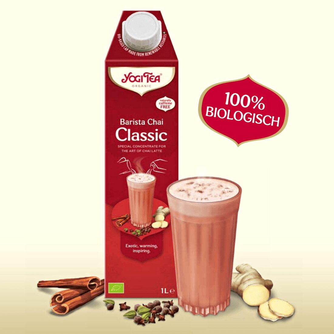 4349cbe9 Organic Classic Chai Tea Cup - Image 1