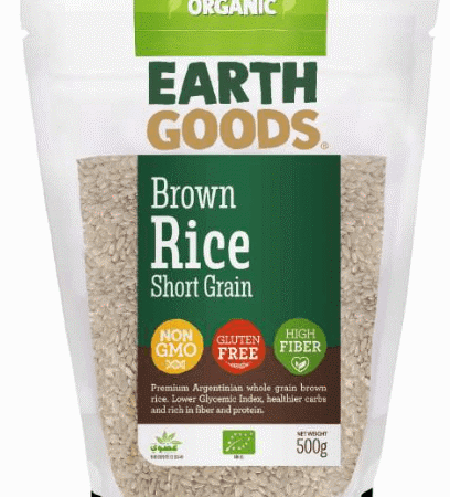 Organic Short Brown Rice 500g
