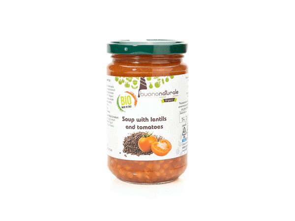 Organic Soup Lentils & Tomato