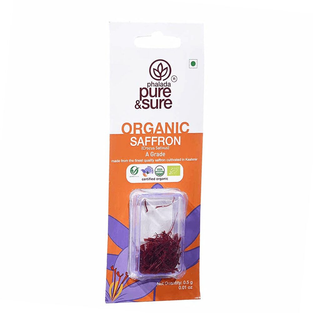 53dbbbe9 PURE&SURE - Organic Saffron 0.5GM - Image 1