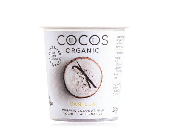 Cocos Organic Vanilla Coconut Yogurt – 125g