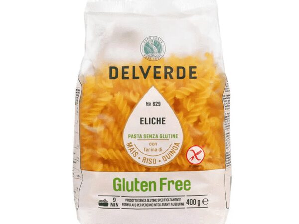 Delverde Organic Gluten Free Pasta – Fusilli Eliche