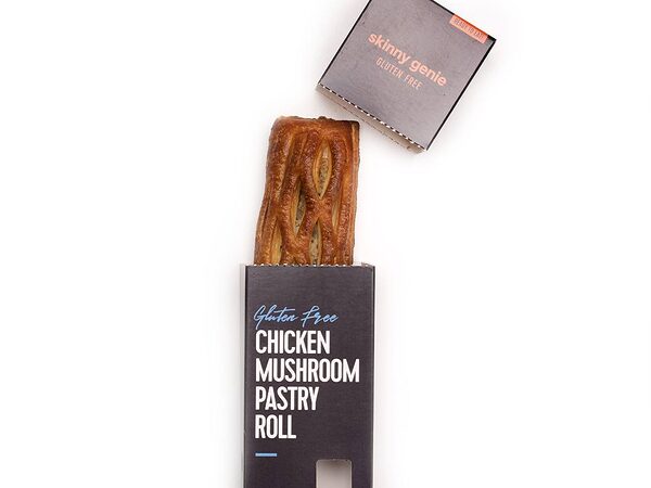 Gluten Free Chicken Mushroom Pastry Roll - 100g