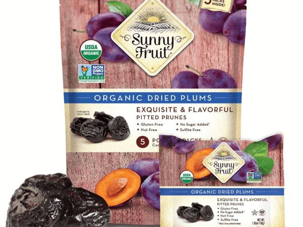 Sunny Fruit Organic Dried Plums 150g