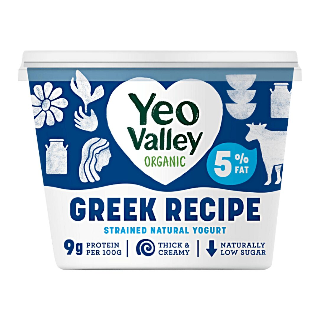 6e692237 Organic Super Thick Kerned Natural Yogurt – 450g - Image 1